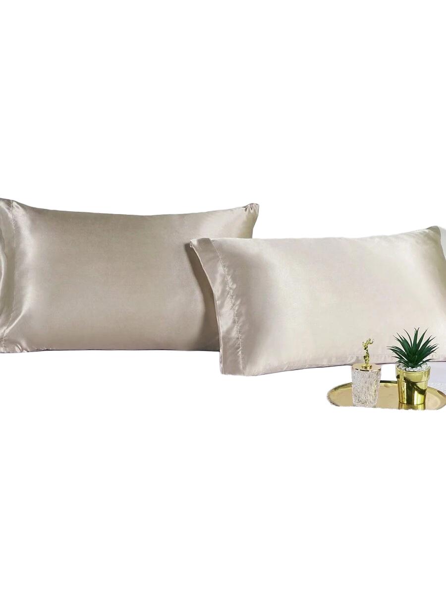 satynowa poszewka na poduszkę 2-pack