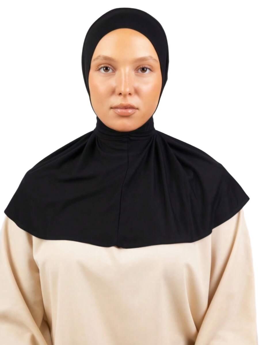 czarny hidżab chusta 