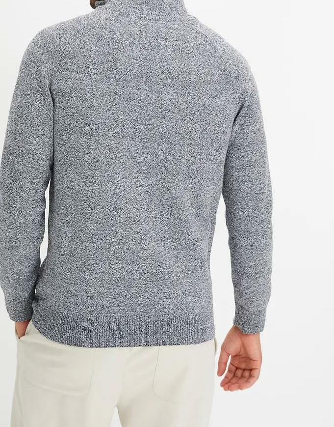 SWETER MĘSKI SZARY