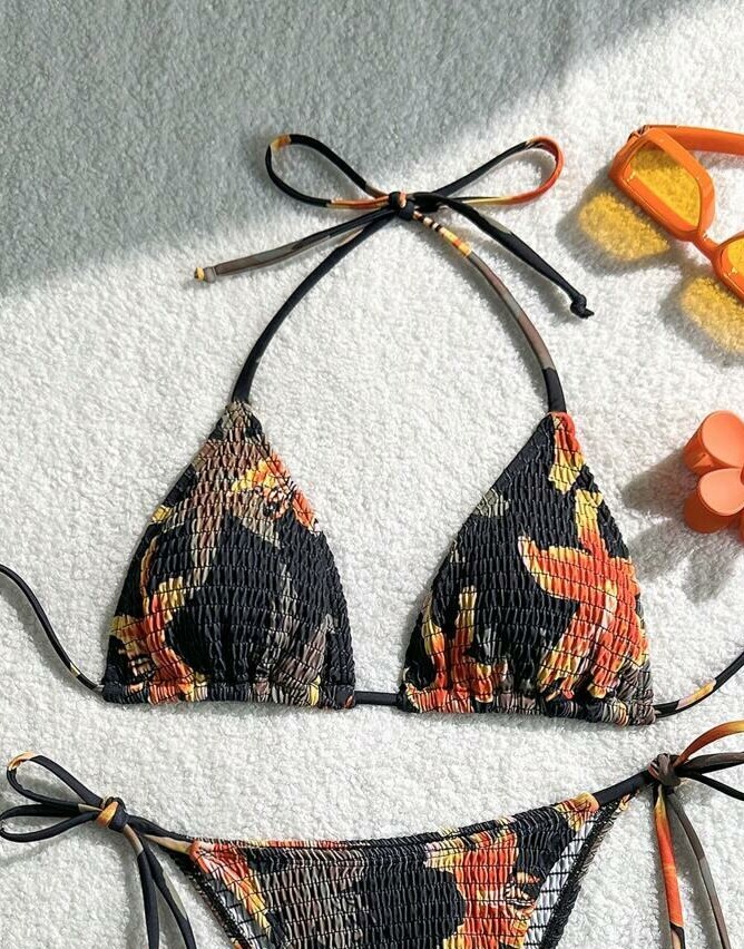 góra od bikini wzór