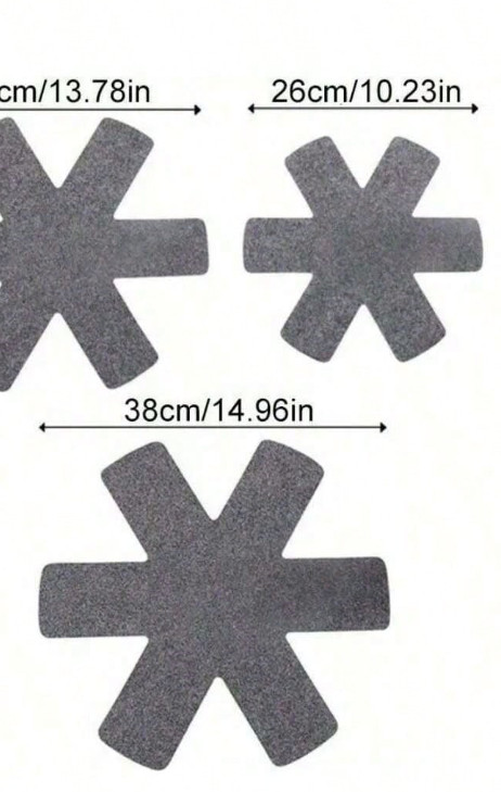szare podkładki filcowe 8-pack