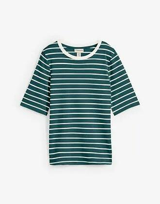 T-SHIRT DAMSKI BAWEŁNIANY REGULARNY DEKOLT OKRĄGŁY