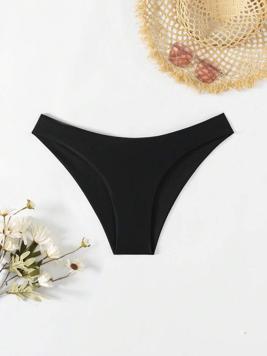 czarny dół od bikini