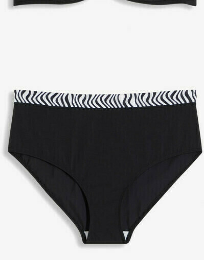 DÓŁ BIKINI MIX WZORÓW Z FISZBINAMI - FIGI