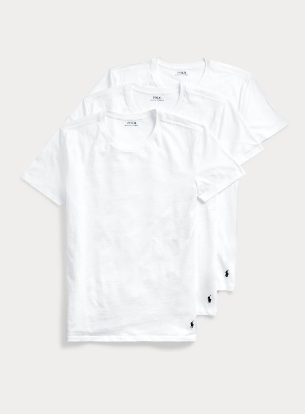 BIAŁY T-SHIRT CASUAL 2-pack