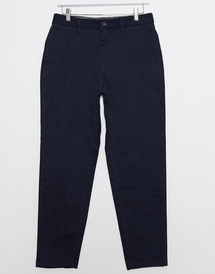granatowe SPODNIE CHINOS