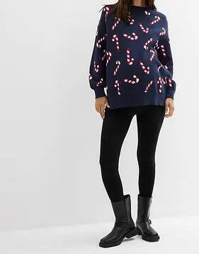 SWETER CIĄŻOWY Z ROZCIĘCIAMI
