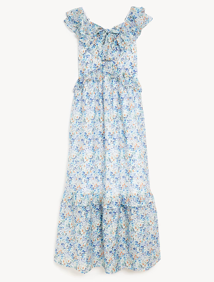 MIDI SUKIENKA FALBANA PRINT T69-1700-E4