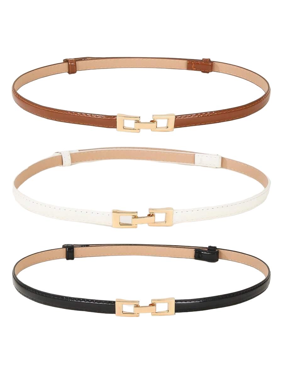 PASEK IMITACJA SKÓRY 3-PACK