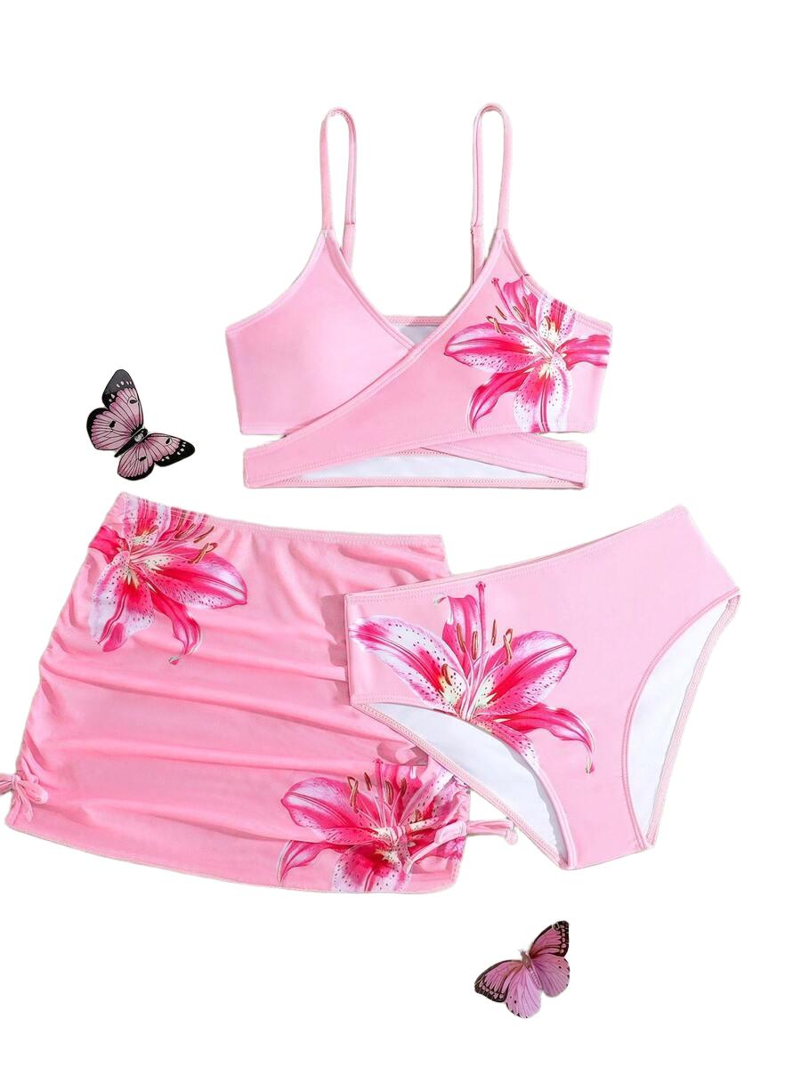 TRZYCZĘŚCIOWE BIKINI DZIEWCZĘCE