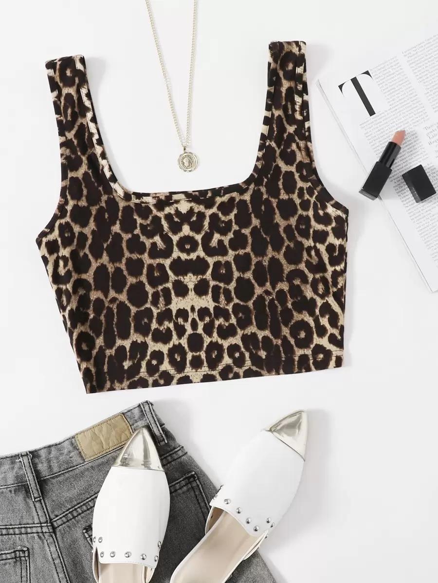 TOP ANIMAL PRINT