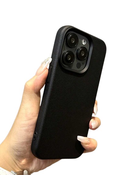 CZARNY ETUI NA IPHONE 12 PRO