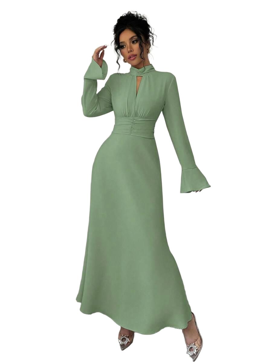 ELEGANCKA SUKIENKA WIECZOROWA MAXI 