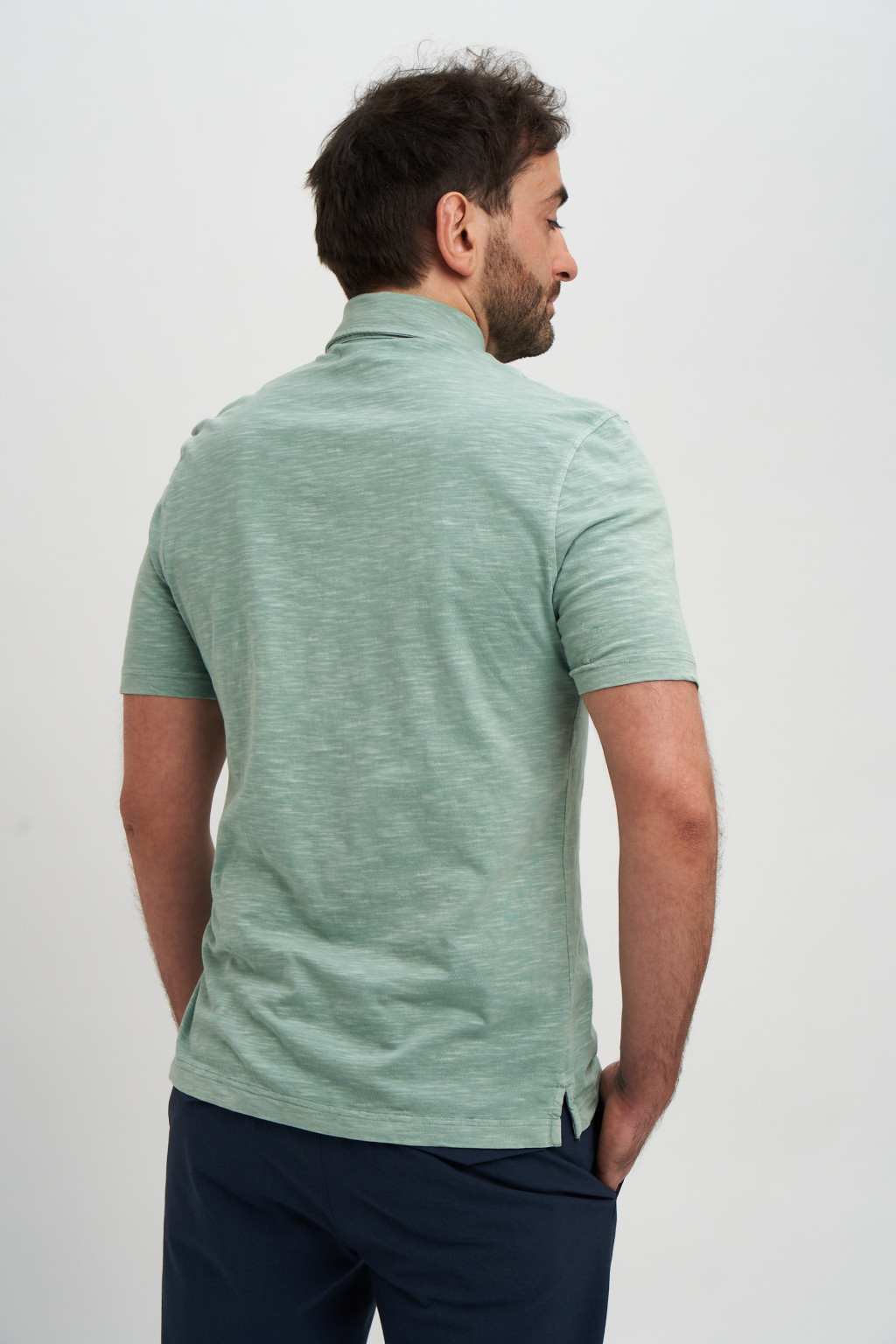 BAWEŁNIANA KOSZULKA POLO T28-4893M-J1