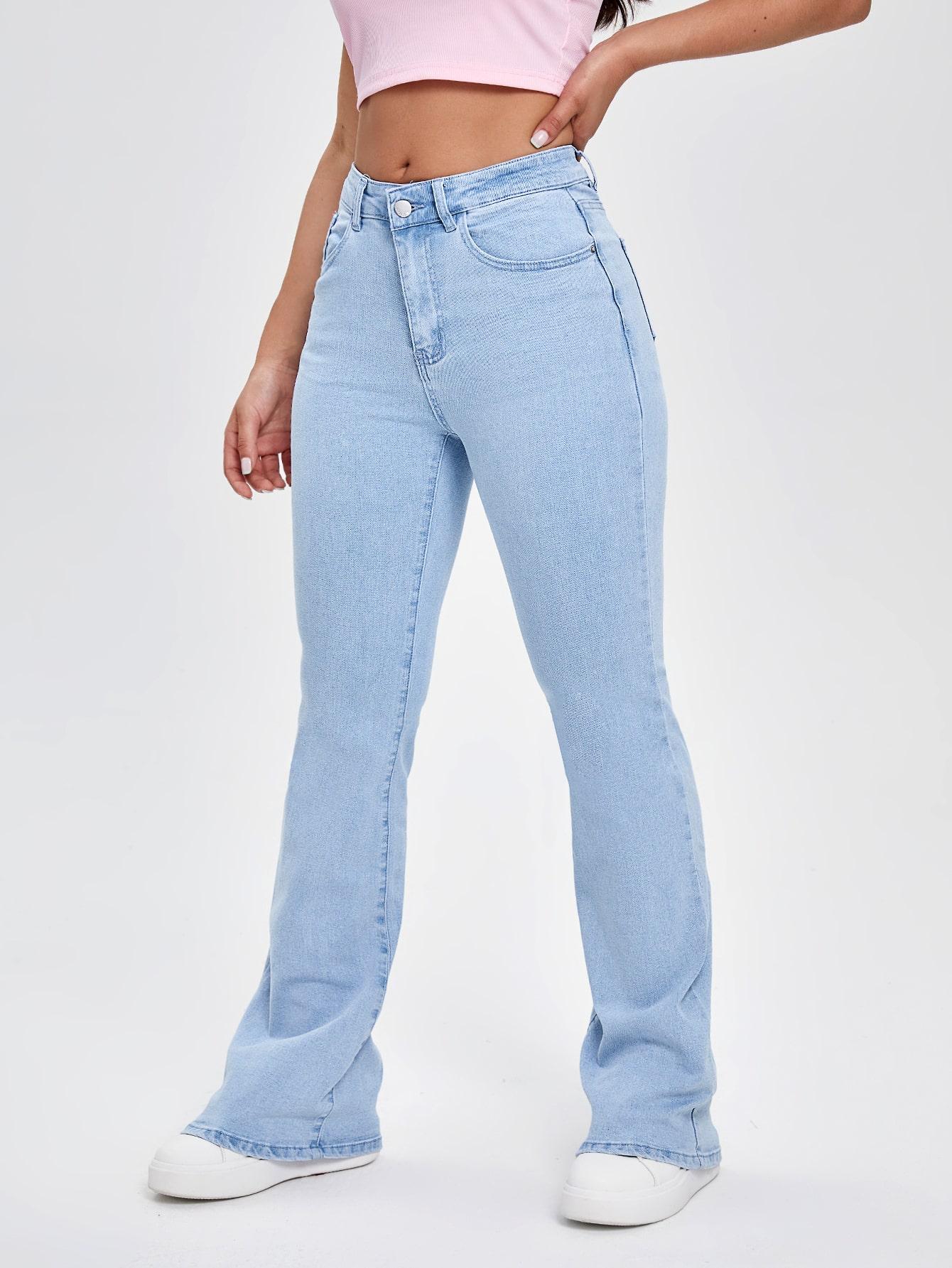 NIEBIESKIE SPODNIE JEANS