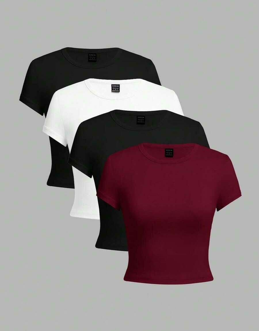 czarna bluzka 2 pack