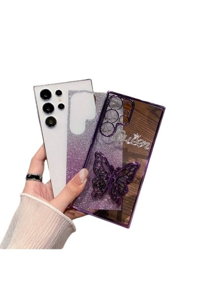 fioletowe etui na telefon galaxy a750/a7