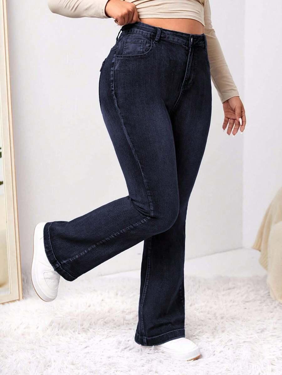 SPODNIE JEANS WYSOKI STAN