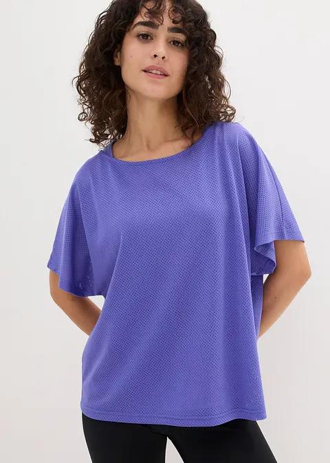 fioletowy top bluzka komplet