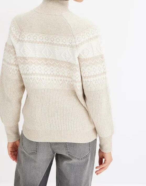 SWETER DAMSKI NORWESKI WZÓR