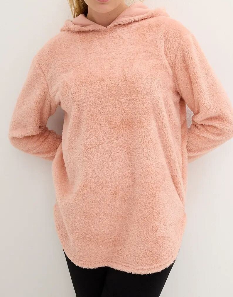 BLUZA DAMSKA Z KAPTUREM REGULAR