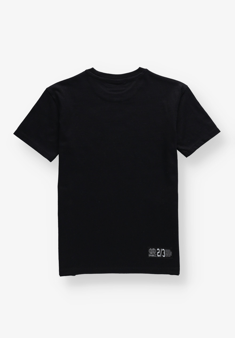 CZARNy t-shirt KRÓTKI RĘKAW 4850030-19010