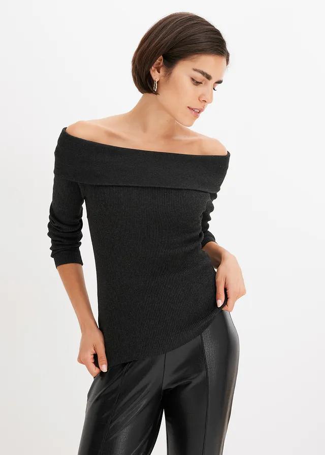 SWETER dekolt CARMEN