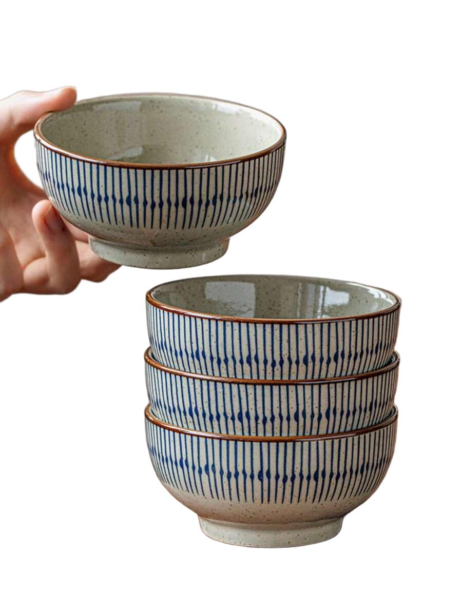 ceramiczne miski wzór 4 sztuki