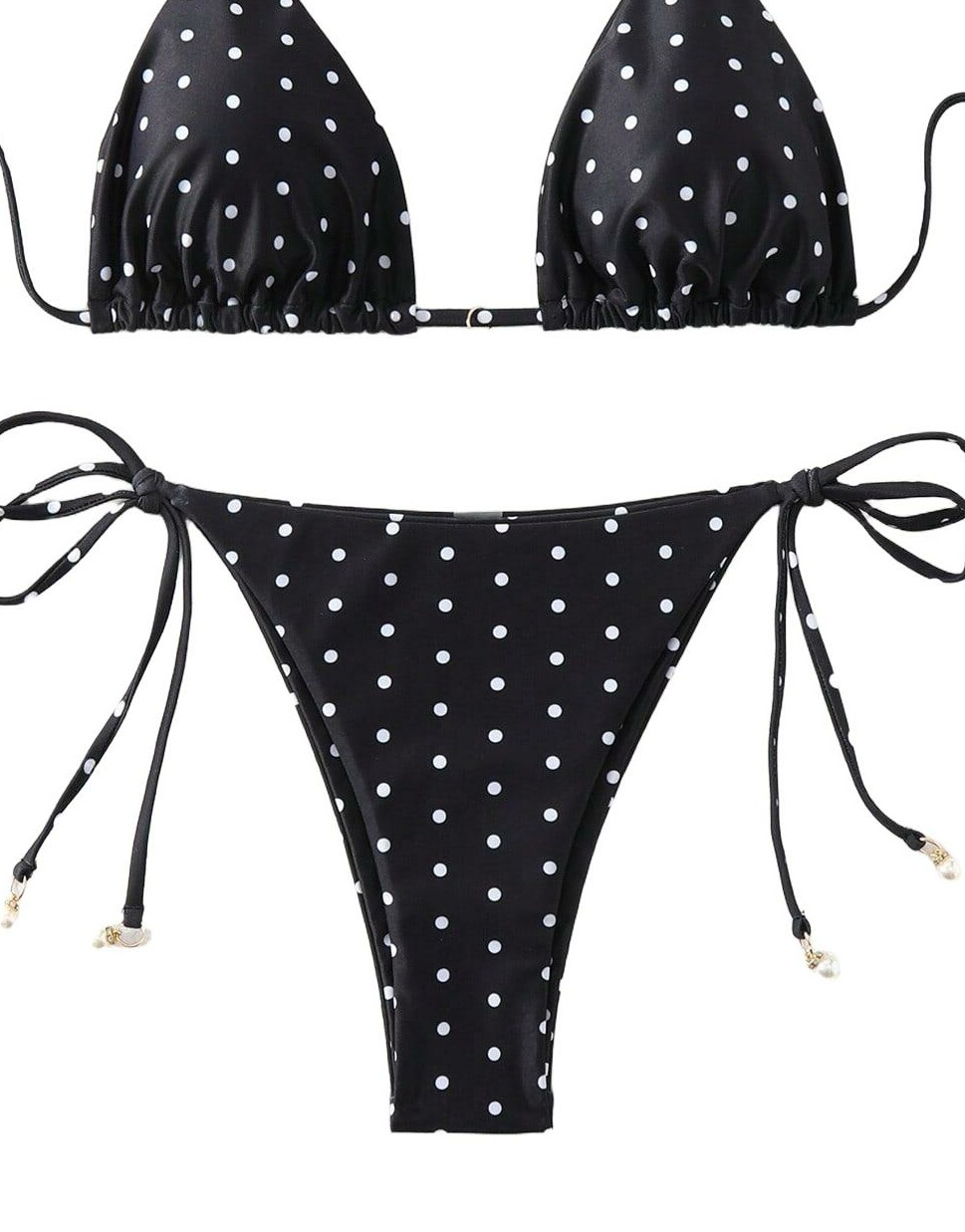 DÓŁ OD BIKINI W KROPKI