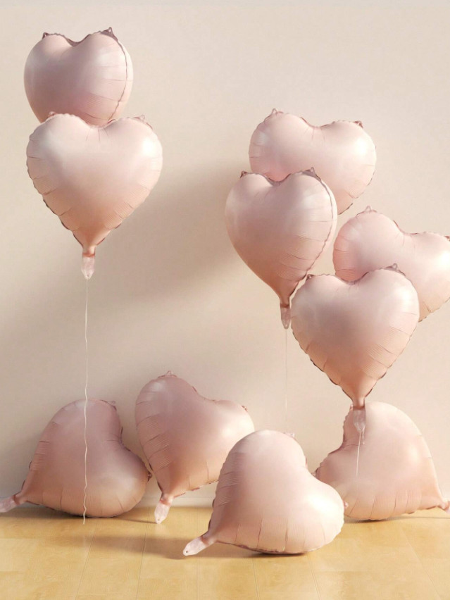 balon serce 9-pack