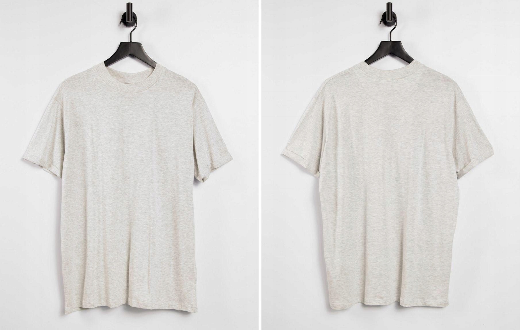 szary t-shirt basic 