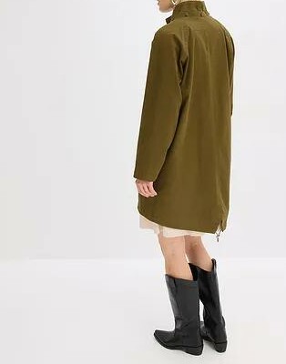 KURTKA DAMSKA JEANSOWA PLUS SIZE DŁUGI RĘKAW