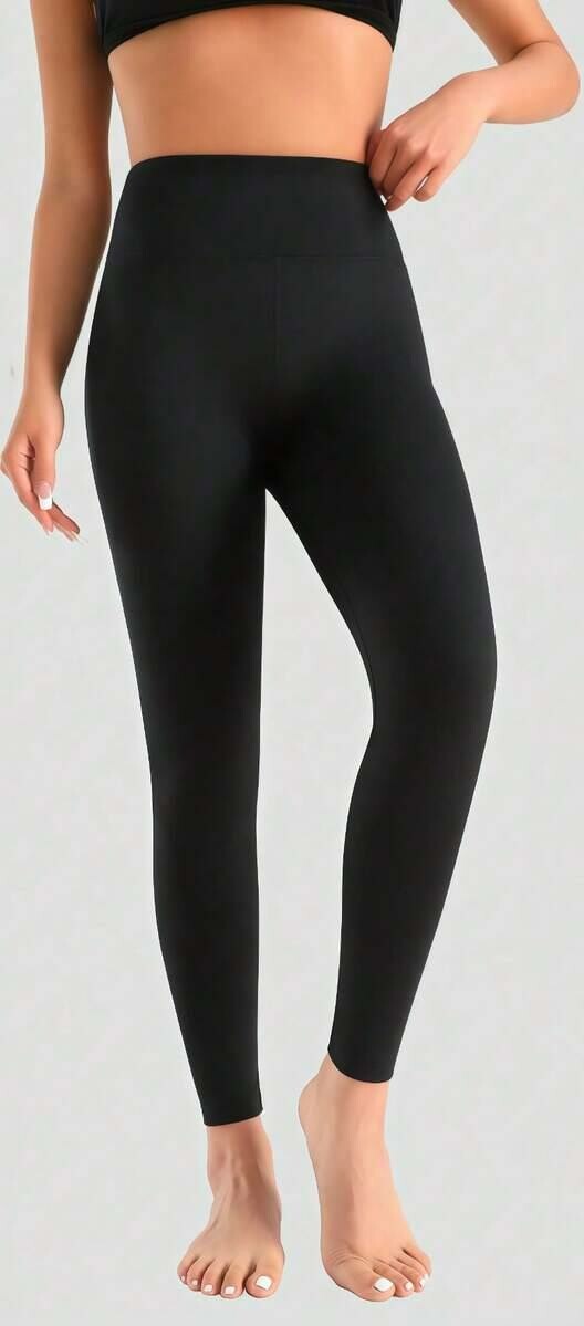 CZARNE LEGGINSY 3-PACK