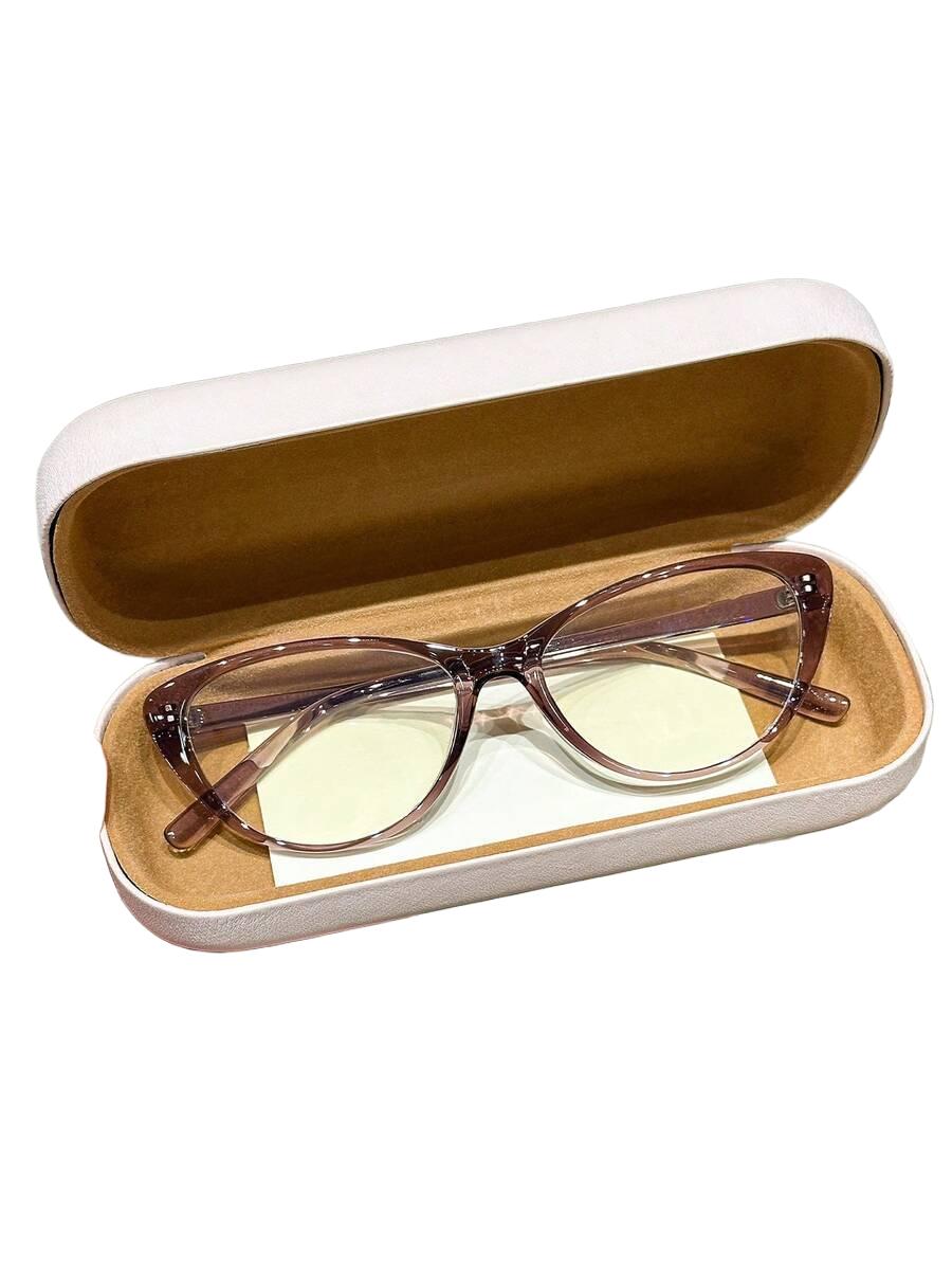 BRĄZOWE OKULARY ZERÓWKI