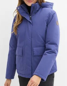 KURTKA DAMSKA PUCHOWA PLUS SIZE Z ODPINANYM KAPTUREM