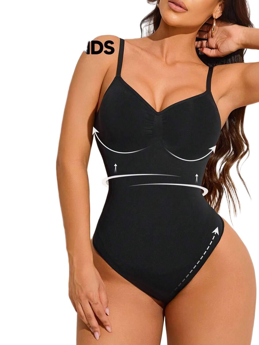 CZARNE MODELUJĄCE BODY