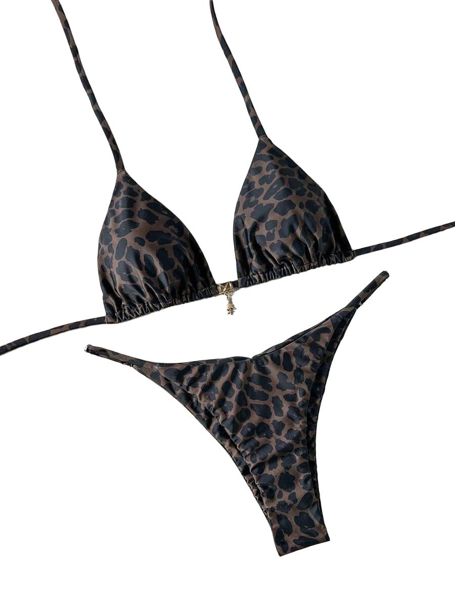 BIKINI Z NADRUKIEM W PANTERKĘ
