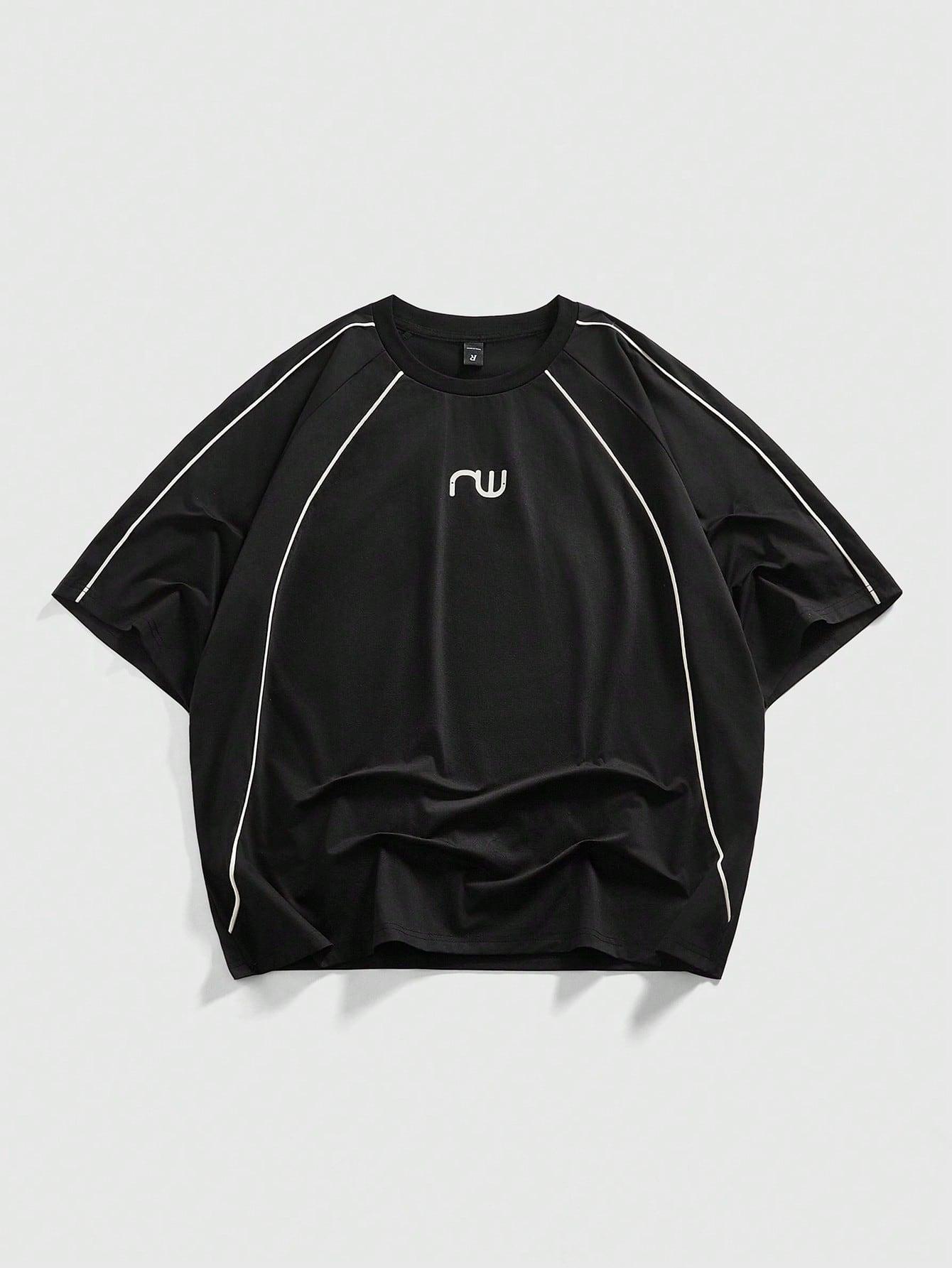 MĘSKI T-SHIRT NADRUK