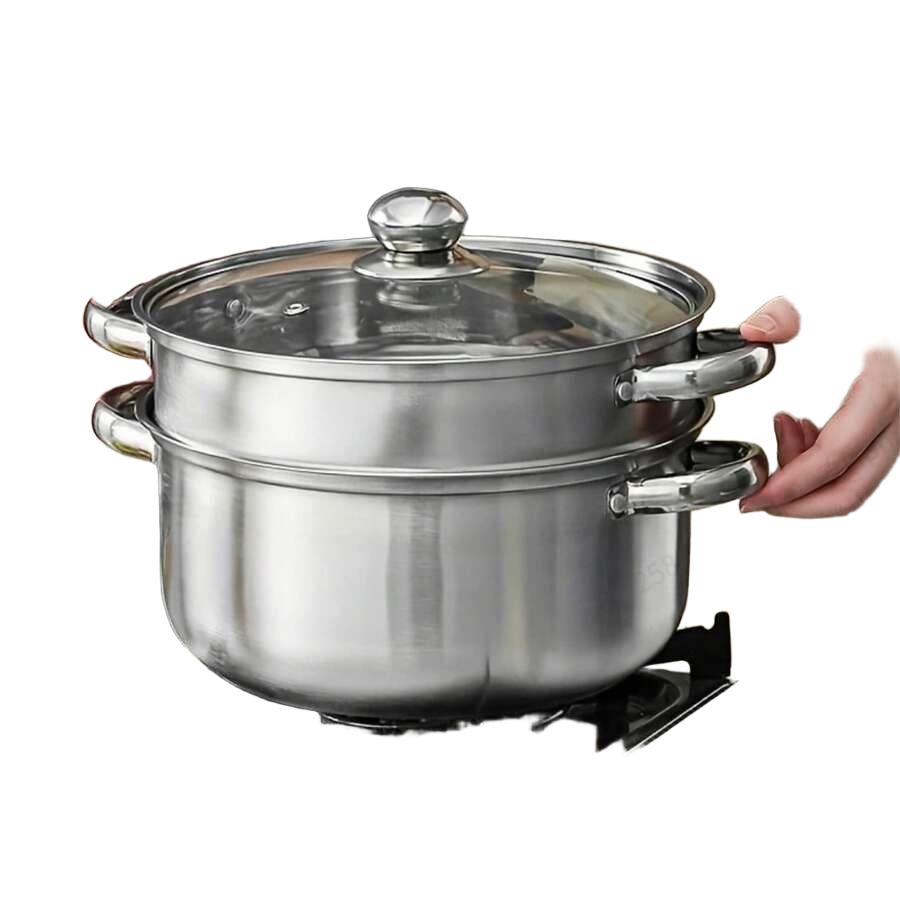 garnek z pokrywką 2-pack
