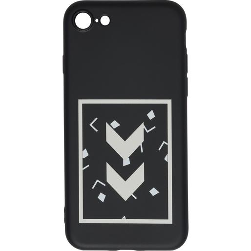 CZARNE ETUI NA TELEFON NADRUK PLECKI