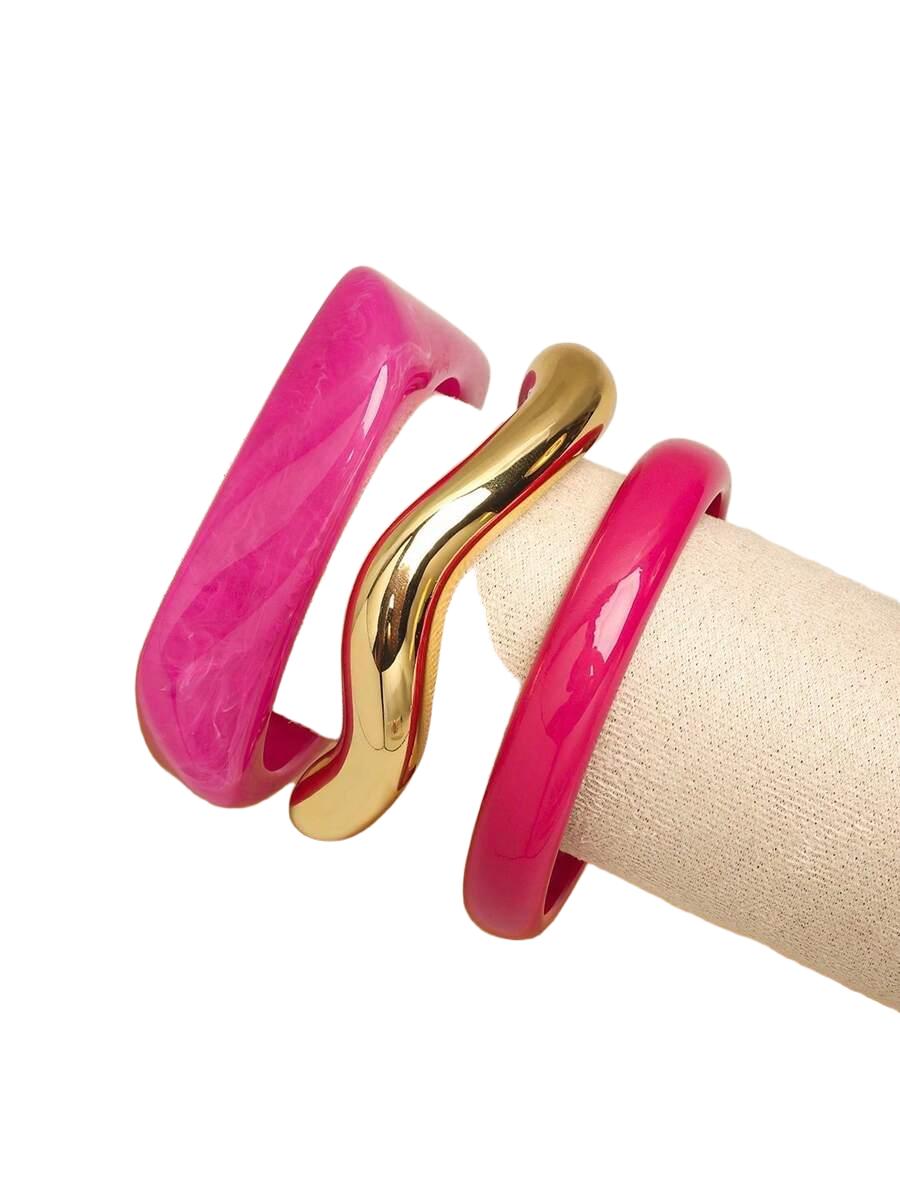 szerokie bransoletki 3-pack