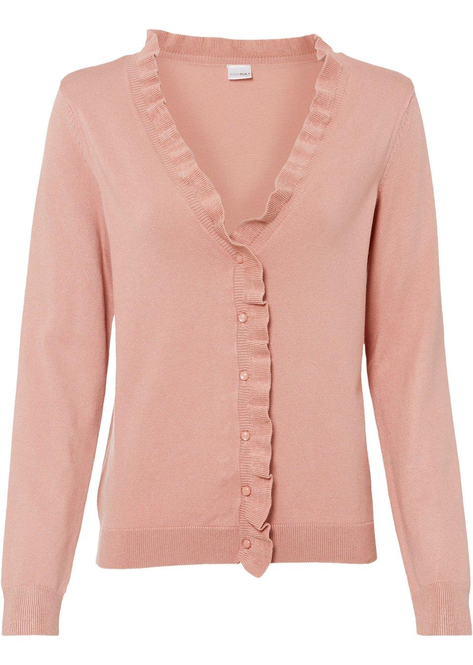 SWETER Z FALBANKĄ