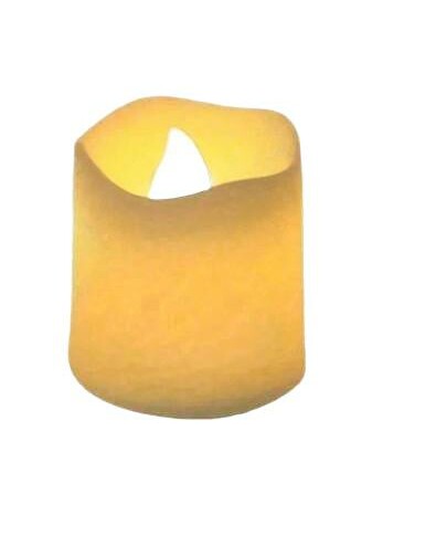 kremowa świeca led