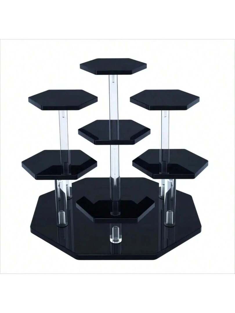 CZARNY STOJAK ORGANIZER