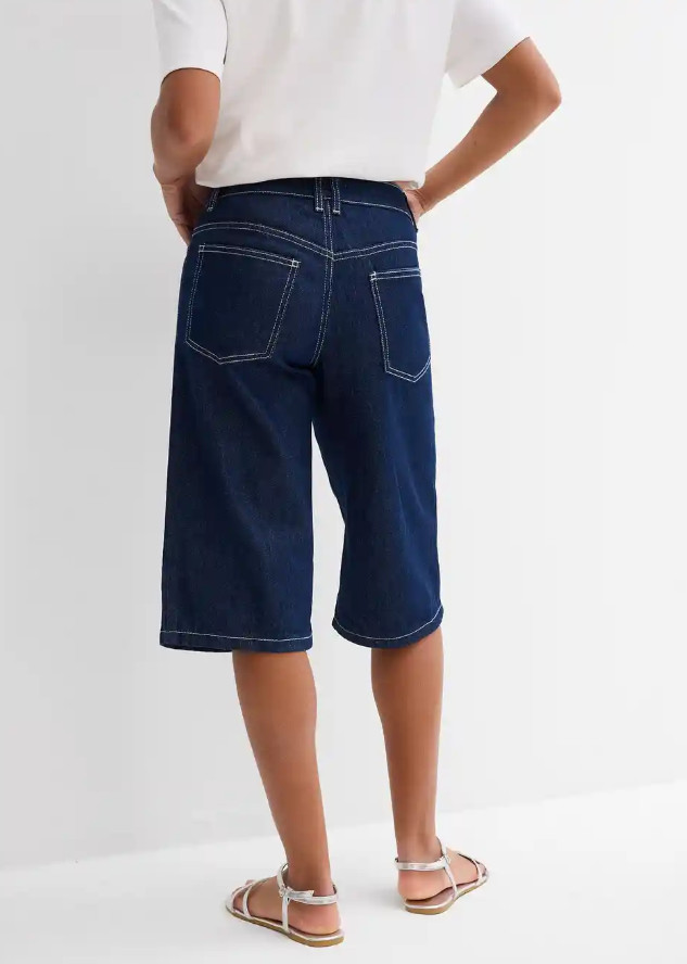 NIEBIESKIE SPODENKI JEANS