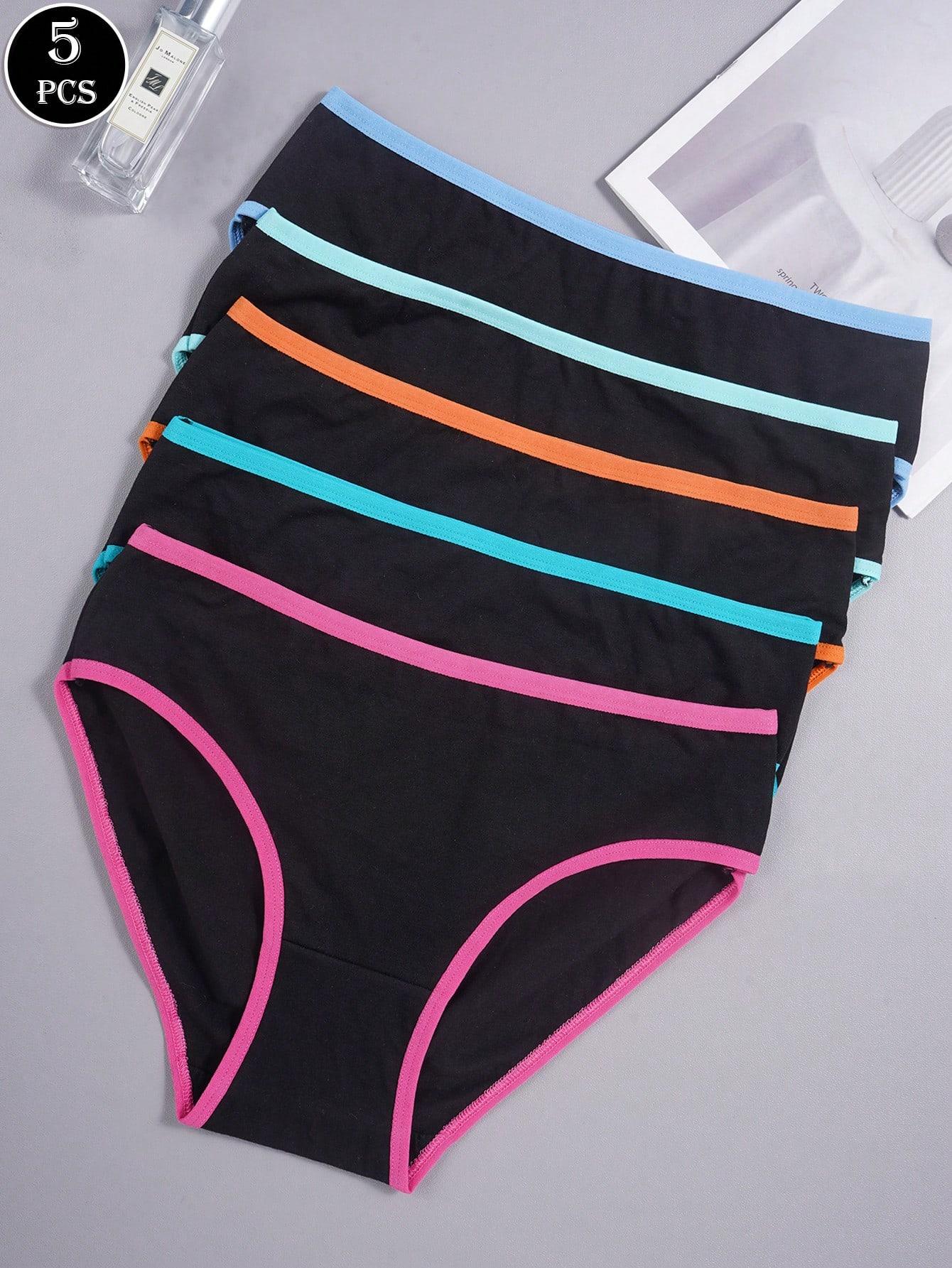 czarne majtki 5-pack