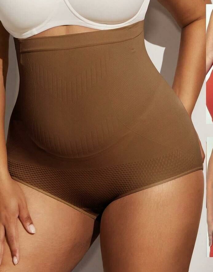 brązowe majtki modelujące