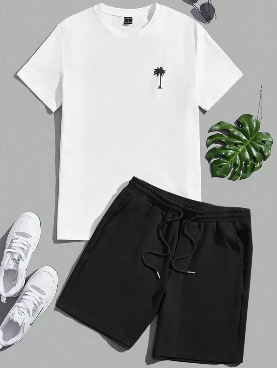 t-shirt spodenki komplet 