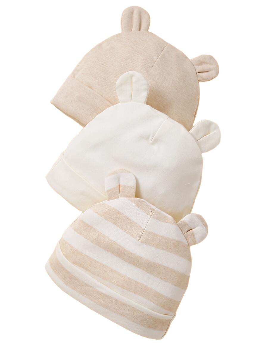 czapeczka miś 3-pack