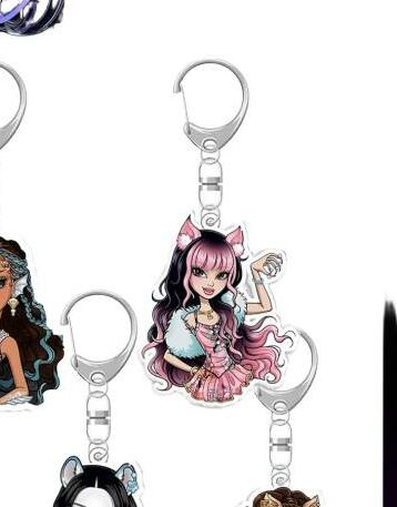 Brelok Monster High Catty Noir